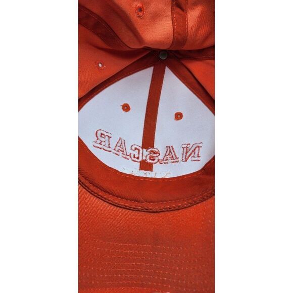 Checkered Flag Sports Signed NASCAR #33 Harry Gant Baseball Cap, Orange - Picture 8 of 10